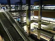Charmartín, Madrid:Viergeschossiger unterirdischer Turmbahnhof der Linien L1 (Ebene&nbsp;−4)und L10 (Ebene&nbsp;−2)
