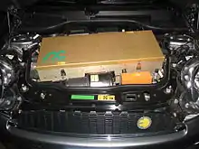 Mini E, "Motorraum"