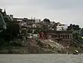 Mirzapur vom Ganges gesehen