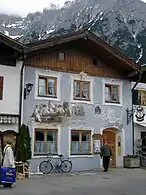 Mittenwald, Obermarkt&nbsp;45, Südtiroler Stubn