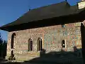 Die Klosterkirche Moldoviţa
