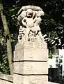 Skulpturen an der Moltkebrücke über die S-Bahn