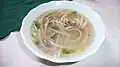 Nudelsuppe mit Hammelfleisch