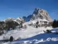 Monte Pelmo im Winter
