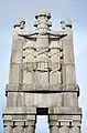 Spitze des Friedensmonuments