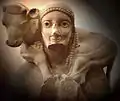 Kalbträger, griechische Statue (6. Jahrhundert v.&nbsp;Chr.)