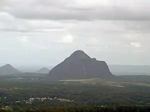 Mount Beerwah, 555&nbsp;m hoch