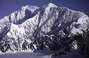 Südwestseite des Mount Logan