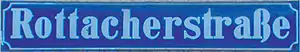 Straßenschild Type 2