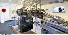 Ehemalige Schrägliegende Dreizylinder-Gleichstrom-Dampfmaschine der Helvétie