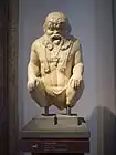 Römische Statue des Bes, aus einer römischen Villa nahe Colonna (Latium), 1. Jahrhundert