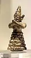 Statuette eines Berggottes, Elfenbein, Höhe 3,6&nbsp;cm, Museum Ankara