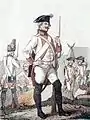 Fürstenbergischer Musketier um 1790