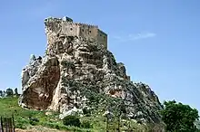 Castello Mussomeli, erbaut 1370 von Manfredi III. Chiaramonte