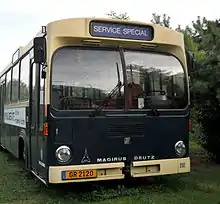 SH&nbsp;110 Standard-Linienbus mit VÖV-Front aus Luxemburg