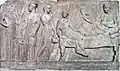 Schauspieler-Relief