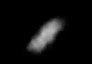 Naiad auf einer Aufnahme der Raumsonde Voyager&nbsp;2