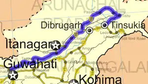 Verlauf der NH52