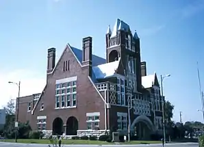 Das Nelson County Courthouse in Bardstown, gelistet im NRHP