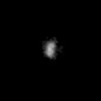 Nereid auf einer Aufnahme der Raumsonde Voyager 2