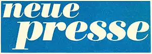 Logo der Neuen Presse