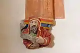 Prophet mit Schriftband