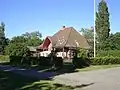 Nordenbro: Bogendach auf der ehemaligen Gleisseite