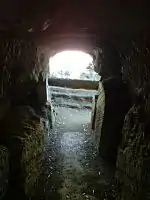 Einer der Tunnel von North Head