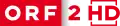 Logo von ORF 2 HD ab 9. Jänner 2012