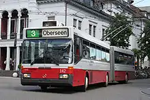 Ein O&nbsp;405&nbsp;GTZ des Stadtbus Winterthur