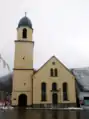 Frühere evangelische Pfarrkirche, heute Stadt­bibliothek