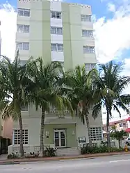 Ansicht von der Collins Avenue