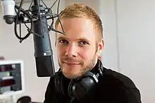  Stefan Siegenthaler im Radiostudio (2016)