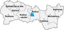 Okres Košice IV in der Slowakei
