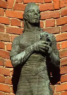 Olof III. (†&nbsp;1022) war der erste christliche König Schwedens und erster Reichs­einiger