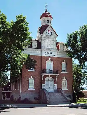Altes Beaver County Courthouse, gelistet im NRHP mit der Nr. 70000622