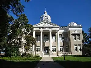 Cleveland County Courthouse, gelistet im NRHP mit der Nr. 79001693
