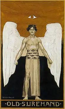 Deckelbild für Old Surehand von Karl May (1904)