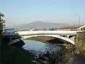 Die Brücke Ponte all’Asse zwischen Poggio a Caiano und Campi Bisenzio