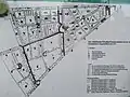 Oschersleben Plan Friedhof, mit Kriegsopfern