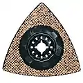 Schleifwerkzeug, abrasive Seite, Starlock-Anschluss