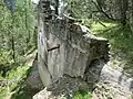 Pak-Bunker Ova Spin Strasse A 7632 von oben