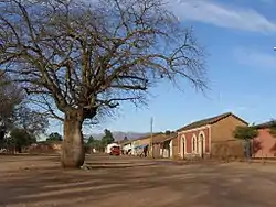 Straße in Cuevo
