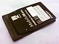 PCMCIA Festplatte der Firma Maxtor mit 105&nbsp;MB Kapazität aus dem Jahr 1994