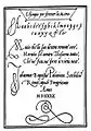 Form 2: Italienisches Schriftmuster von 1540:Im Alphabet Ligatur aus langem und kurzem s,im Titel aber „Esſempio“, Kurz-s-Lang-s