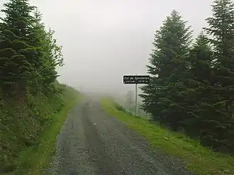Passhöhe des Col de Spandelles