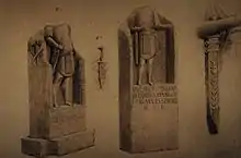 Römischer Grabstein des Pantera (gefunden beim Eisenbahnbau)