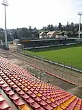 Blick von der Osttribüne auf den Südrang