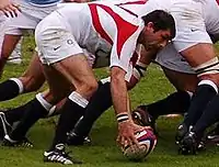 Sanderson im Spiel gegen Argentinien