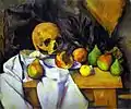 Paul Cézanne: Stillleben mit Schädel, 1895–1900